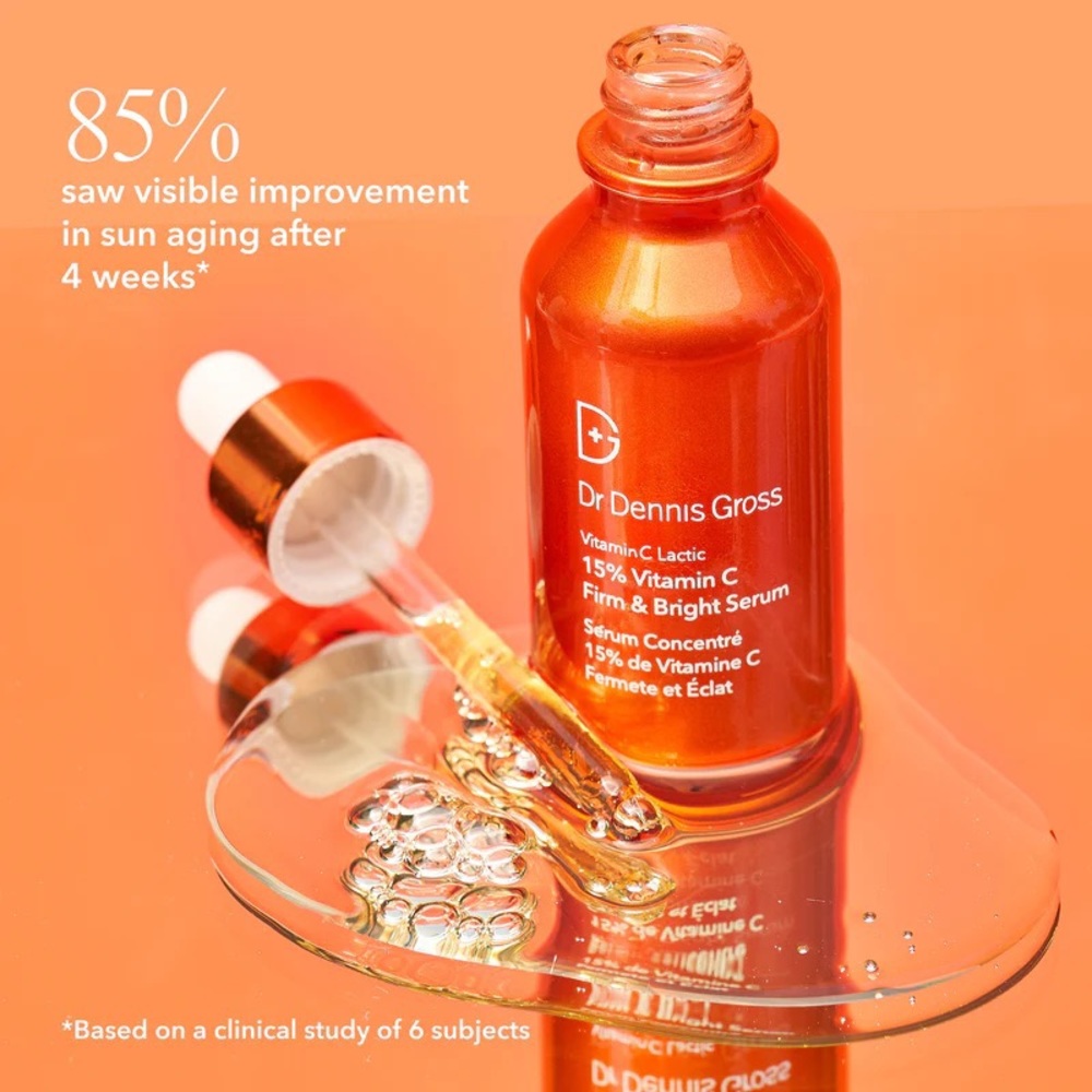 DR. DENNIS GROSS Vitamin C Lactic 15% Vitamin C Firm and Bright Serum - Picture 13 of 15